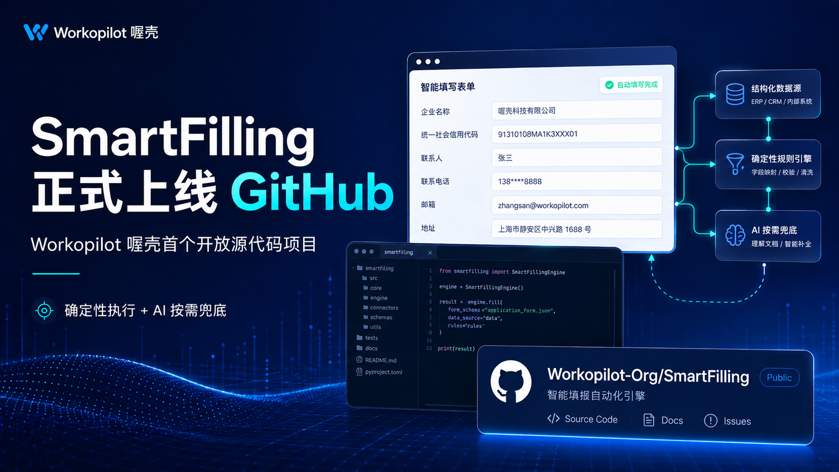 From Smart Filling to Open Collaboration — Workopilot Releases SmartFilling Project